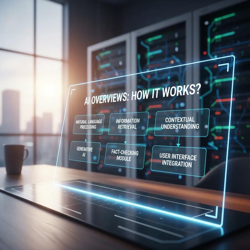 Dựa trên tiêu đề "AI Overviews hoạt động như thế nào? Hiểu rõ cơ chế đứng sau công cụ AI của Google", 6 từ khóa hoặc cụm từ khóa chính có thể là: