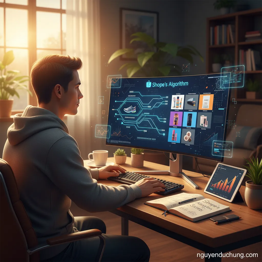 Thuật toán Shopee hiển thị sản phẩm