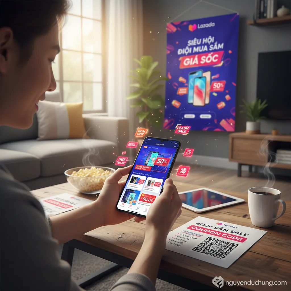 Săn sale Lazada điện thoại