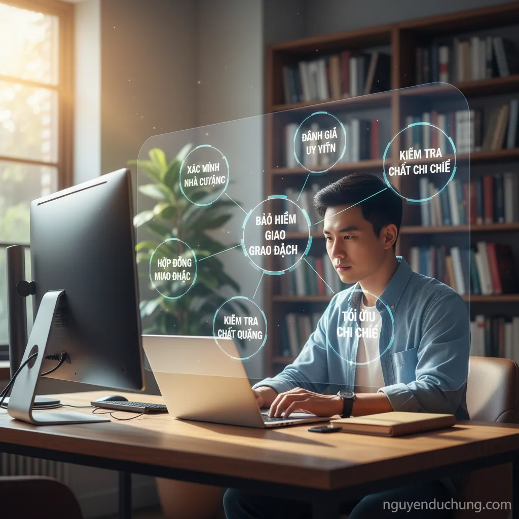 Dựa trên tiêu đề "Bí quyết tìm kiếm nhà cung cấp uy tín trên Alibaba: Tránh rủi ro, tối ưu lợi nhuận", 6 từ khóa hoặc cụm từ khóa chính có thể là: