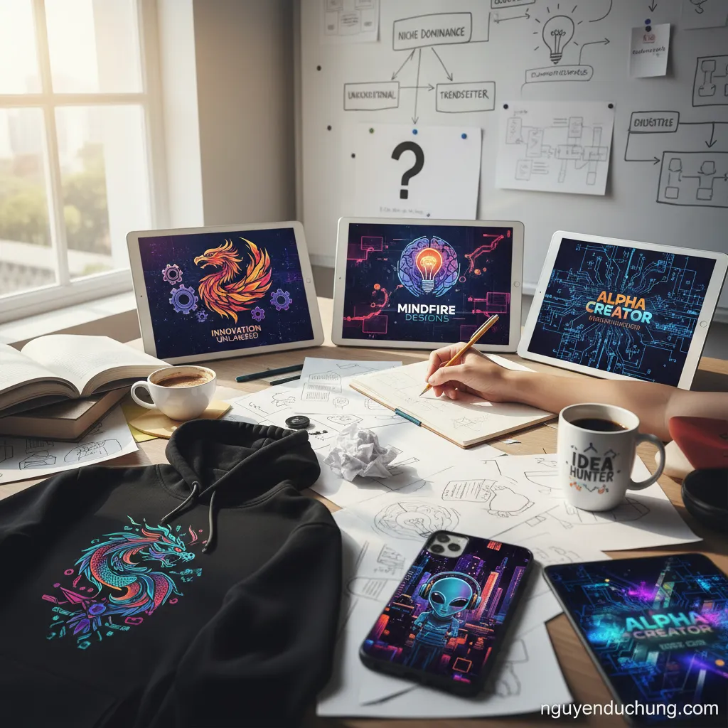 Mẫu thiết kế POD ấn tượng