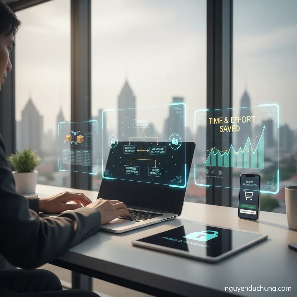 Hệ thống tự động dropshipping