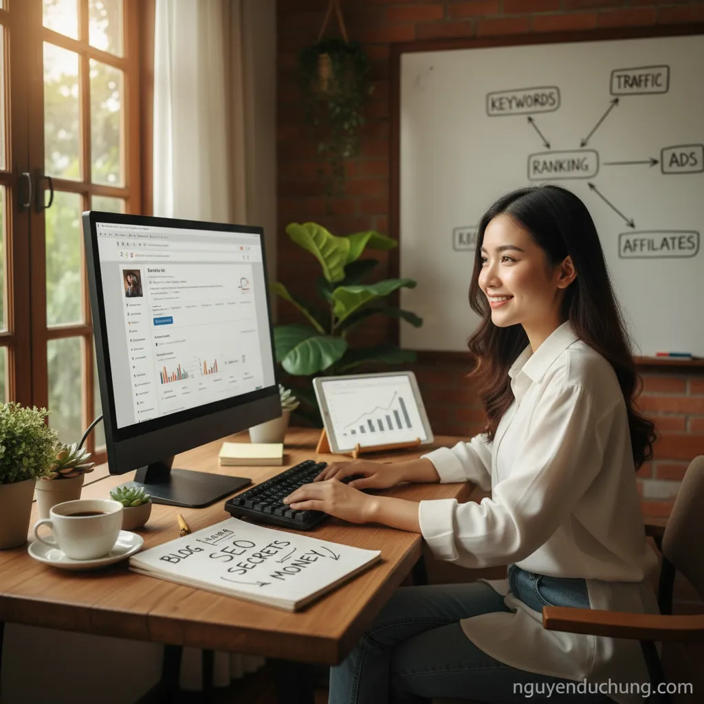 Bí quyết SEO blog kiếm tiền