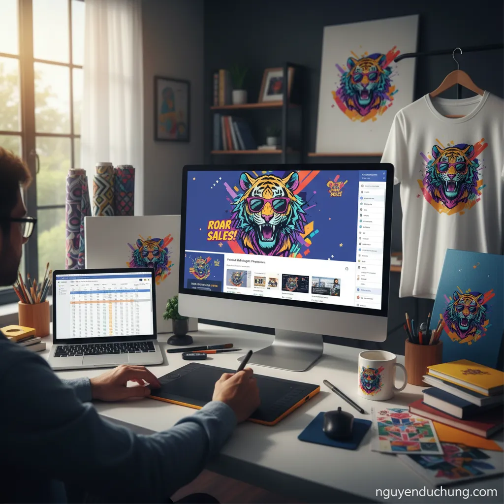 Thiết kế POD bắt mắt