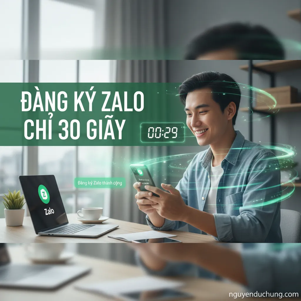 Đăng ký Zalo nhanh