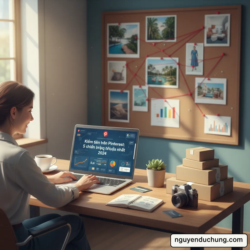 Kiếm tiền Pinterest 2024