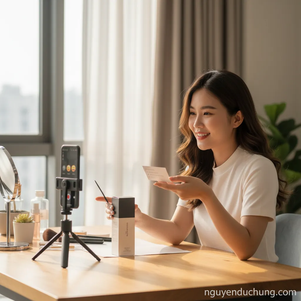 1. Làm video TikTok review sản phẩm