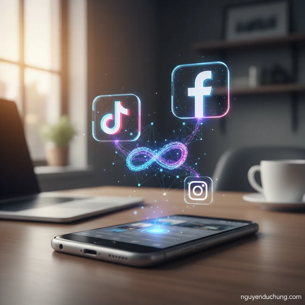 1. Liên kết TikTok Facebook