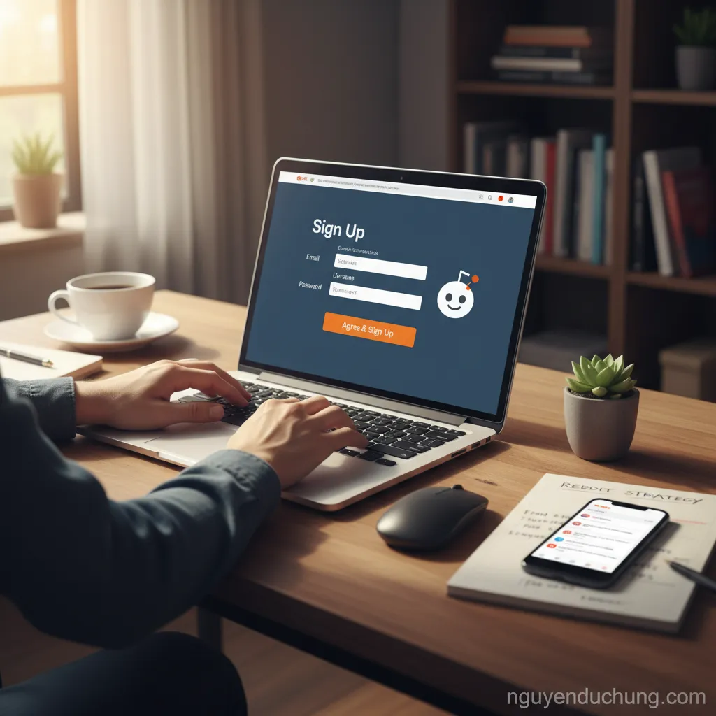 Tạo tài khoản Reddit