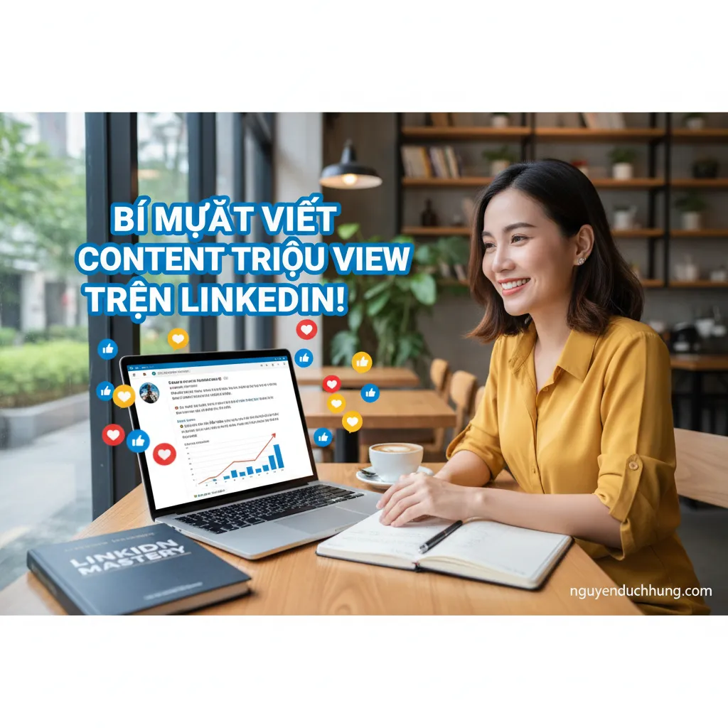 Content viral LinkedIn ảnh