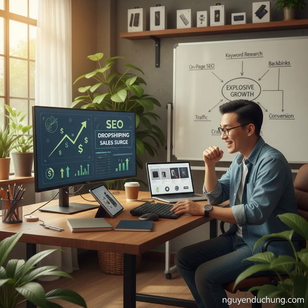 1. Chiến lược SEO dropshipping bùng nổ doanh số