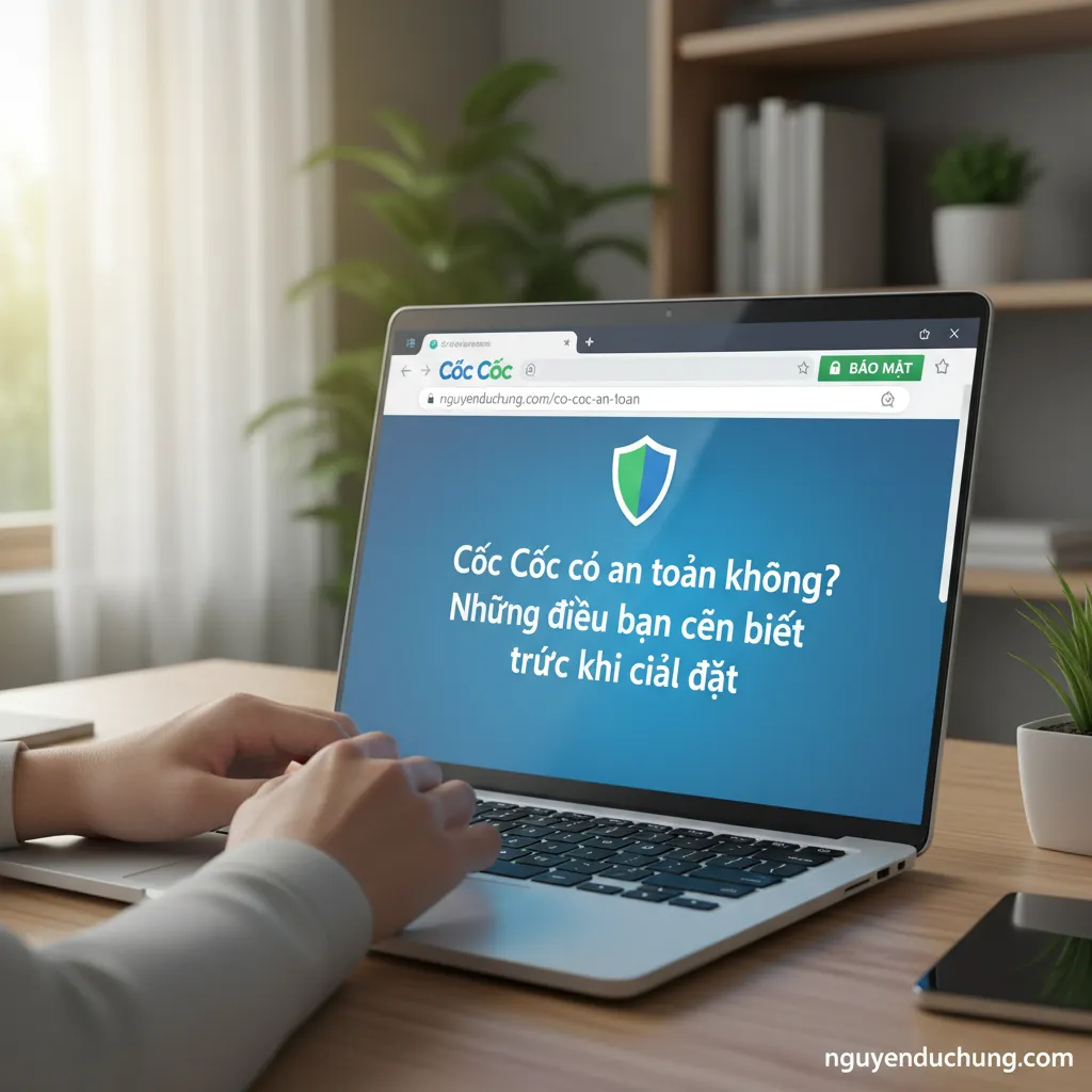 Trình duyệt cốc cốc bảo mật