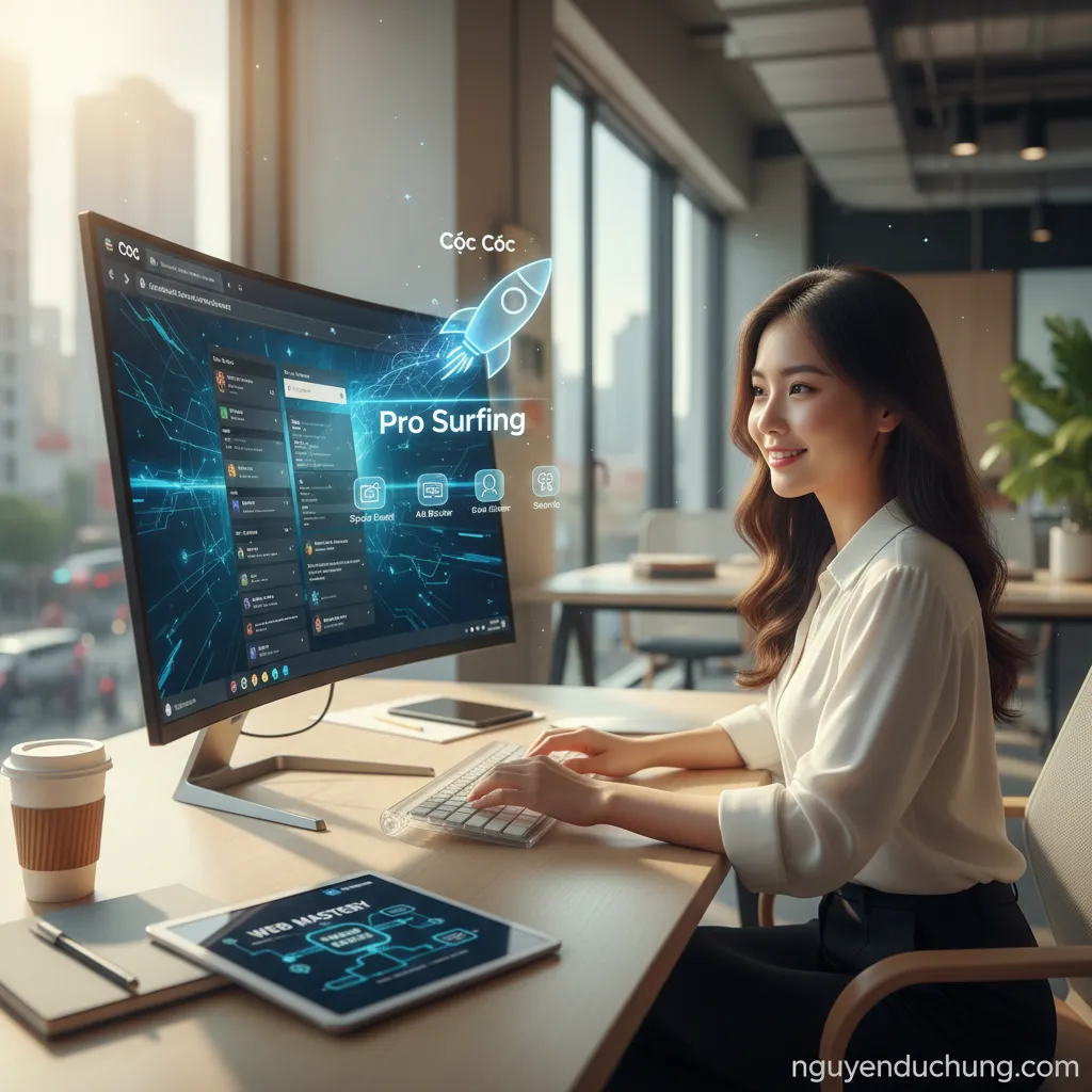 Lướt web chuyên nghiệp Cốc Cốc