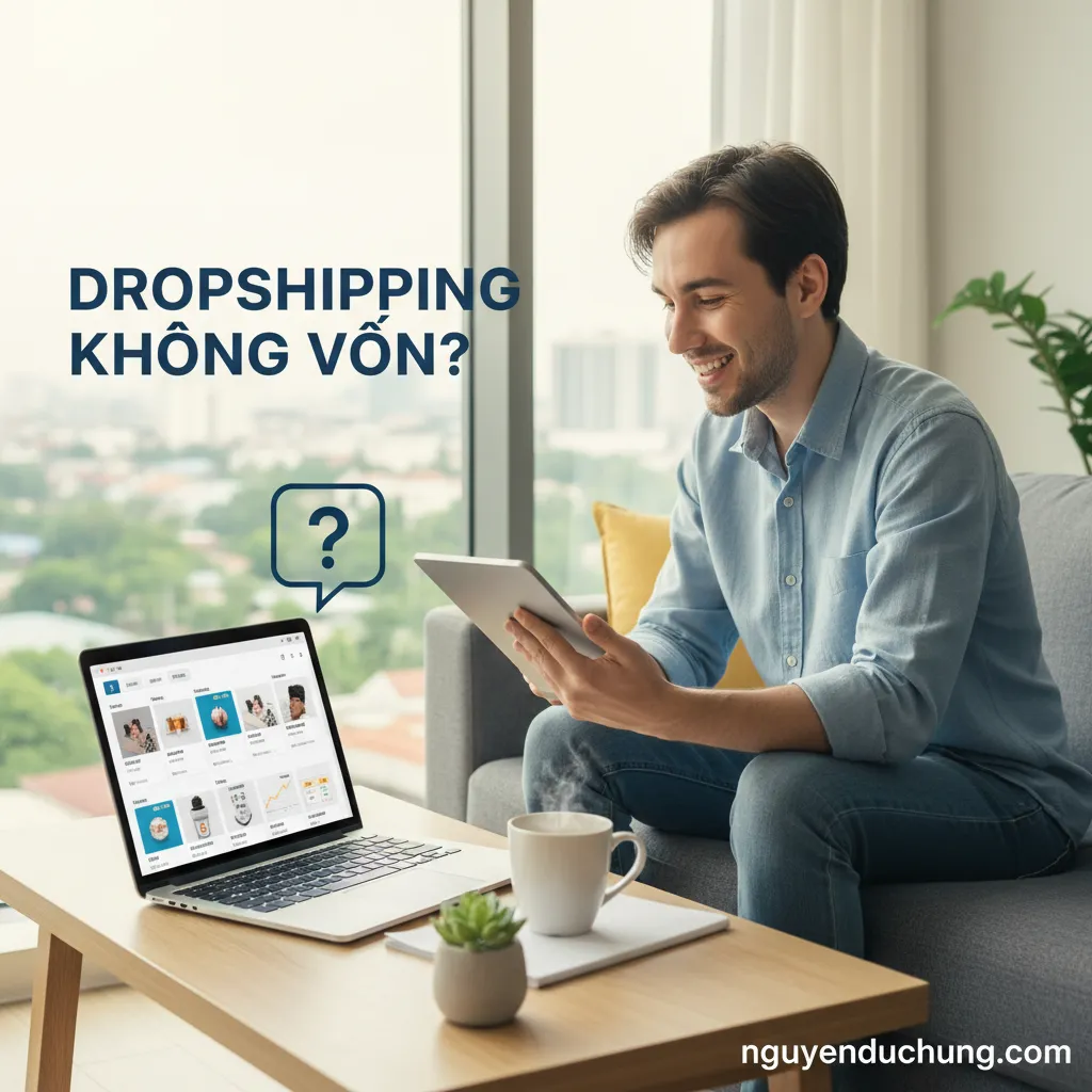 Làm giàu không vốn dropshipping