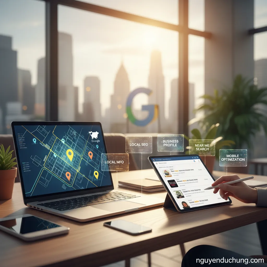 Dựa trên tiêu đề "Google Possum: Tối Ưu Hóa Tìm Kiếm Địa Phương", 6 từ khóa hoặc cụm từ khóa chính có thể là: