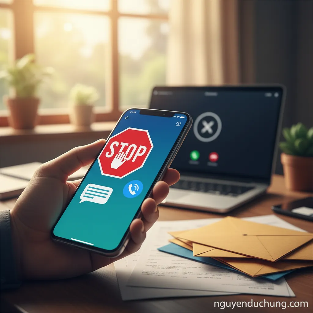 Chặn Zalo phiền phức