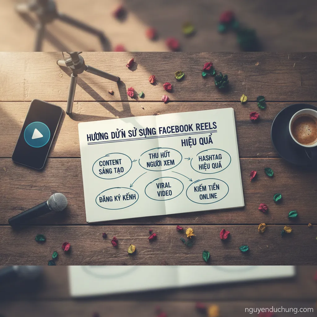 Dựa trên tiêu đề "Hướng dẫn sử dụng Facebook Reels hiệu quả", đây là 6 từ khóa hoặc cụm từ khóa chính: