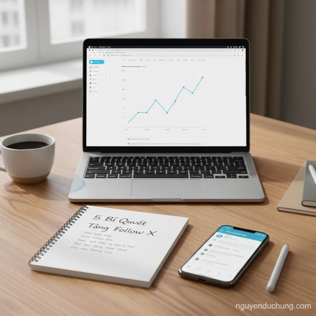 Bí quyết tăng follow X