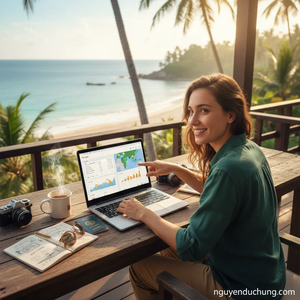 Kiếm tiền adsense blog du lịch