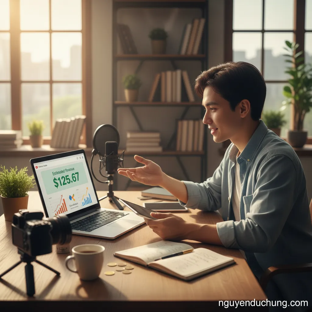 Kiếm tiền Youtube Adsense người mới