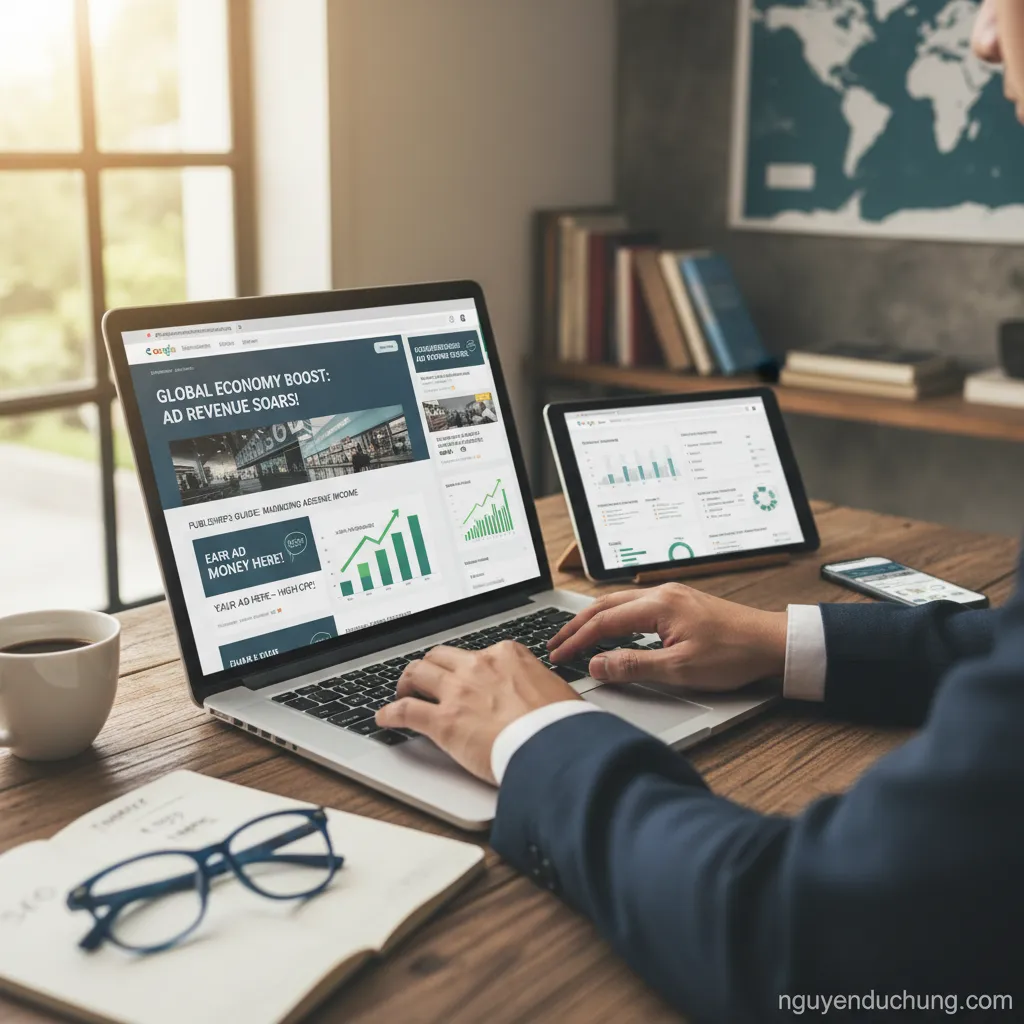 Website tin tức kiếm tiền.