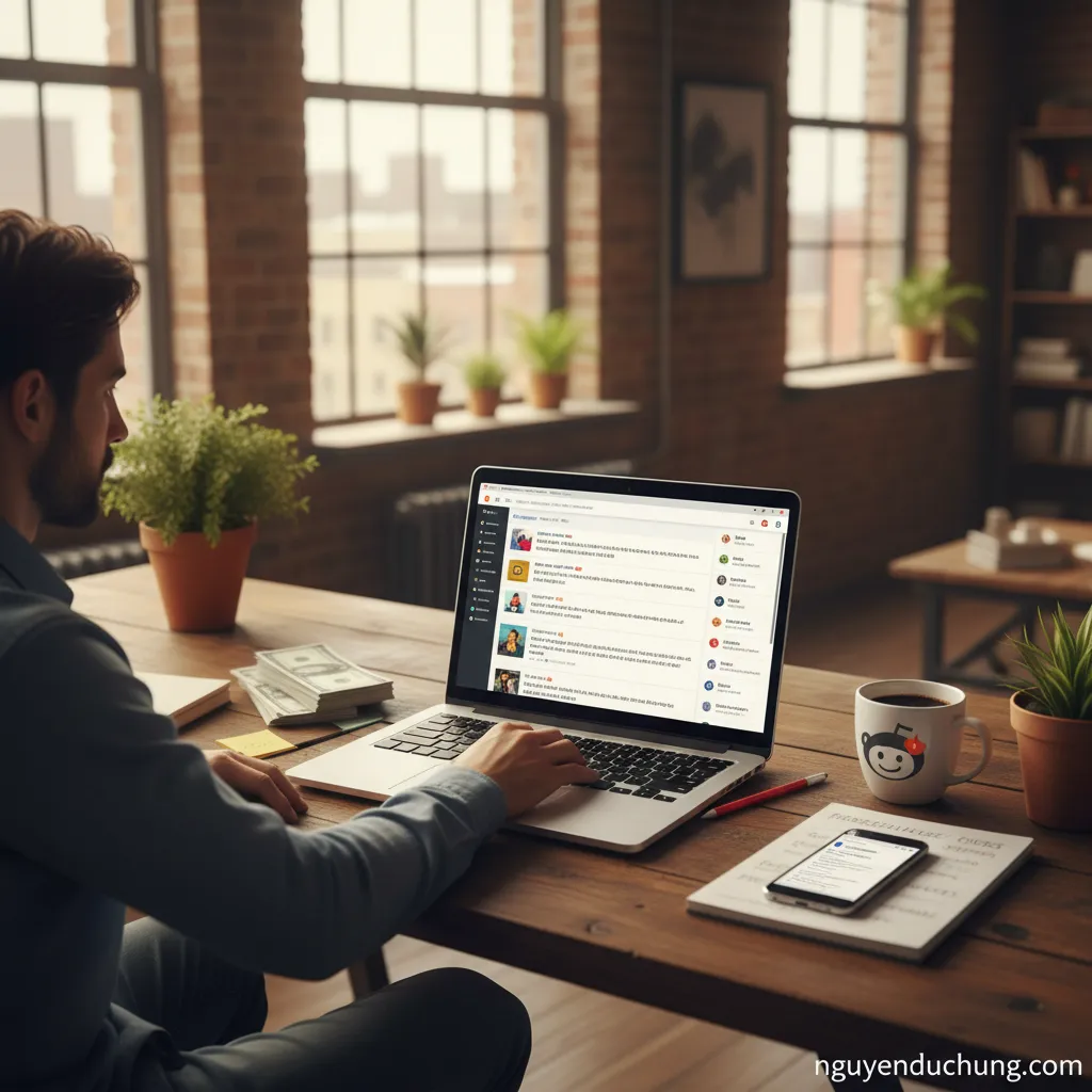 Kiếm tiền Reddit