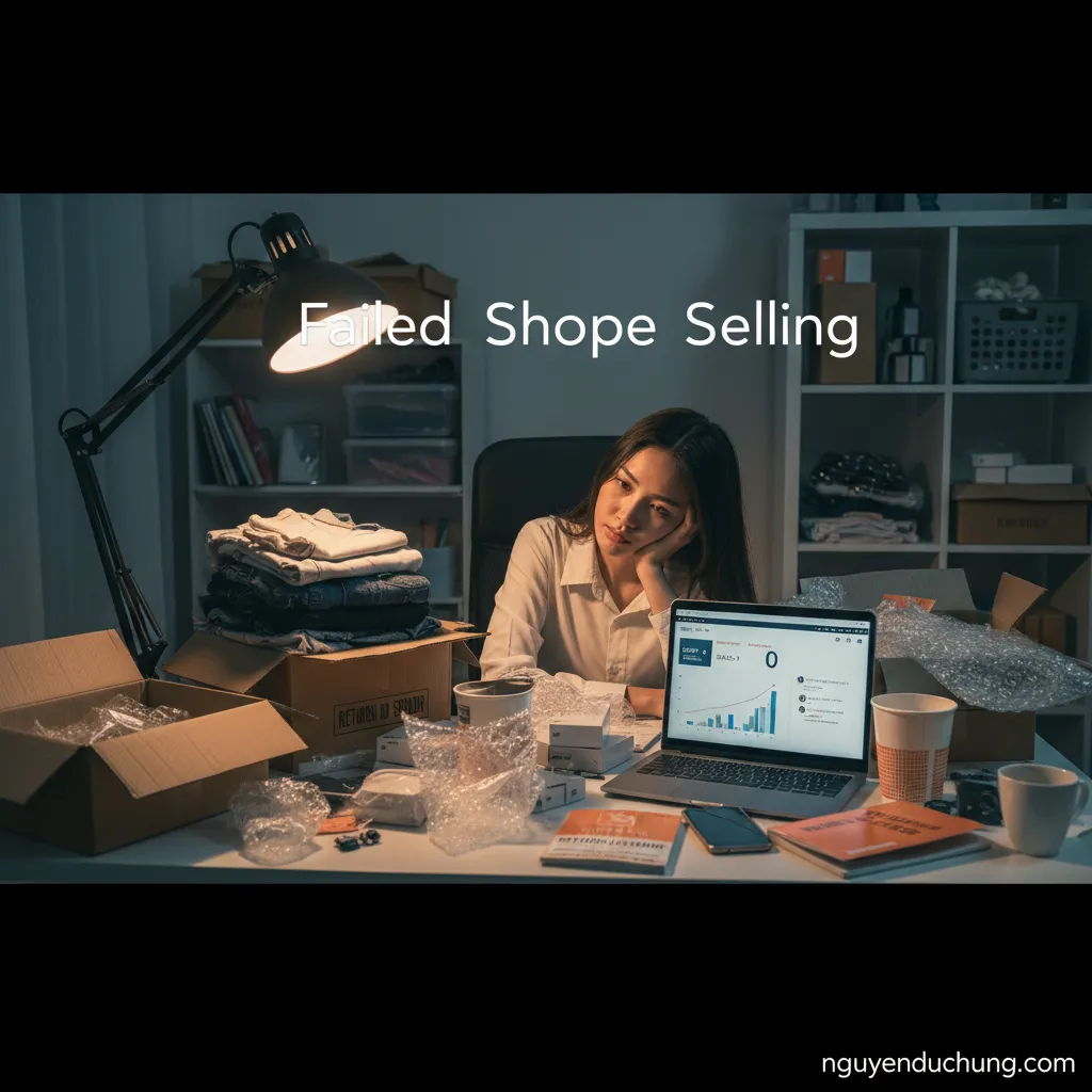 Bán hàng Shopee thất bại