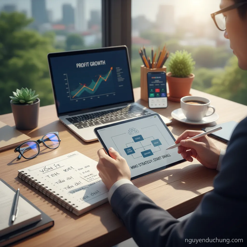 Lập kế hoạch MMO vốn ít