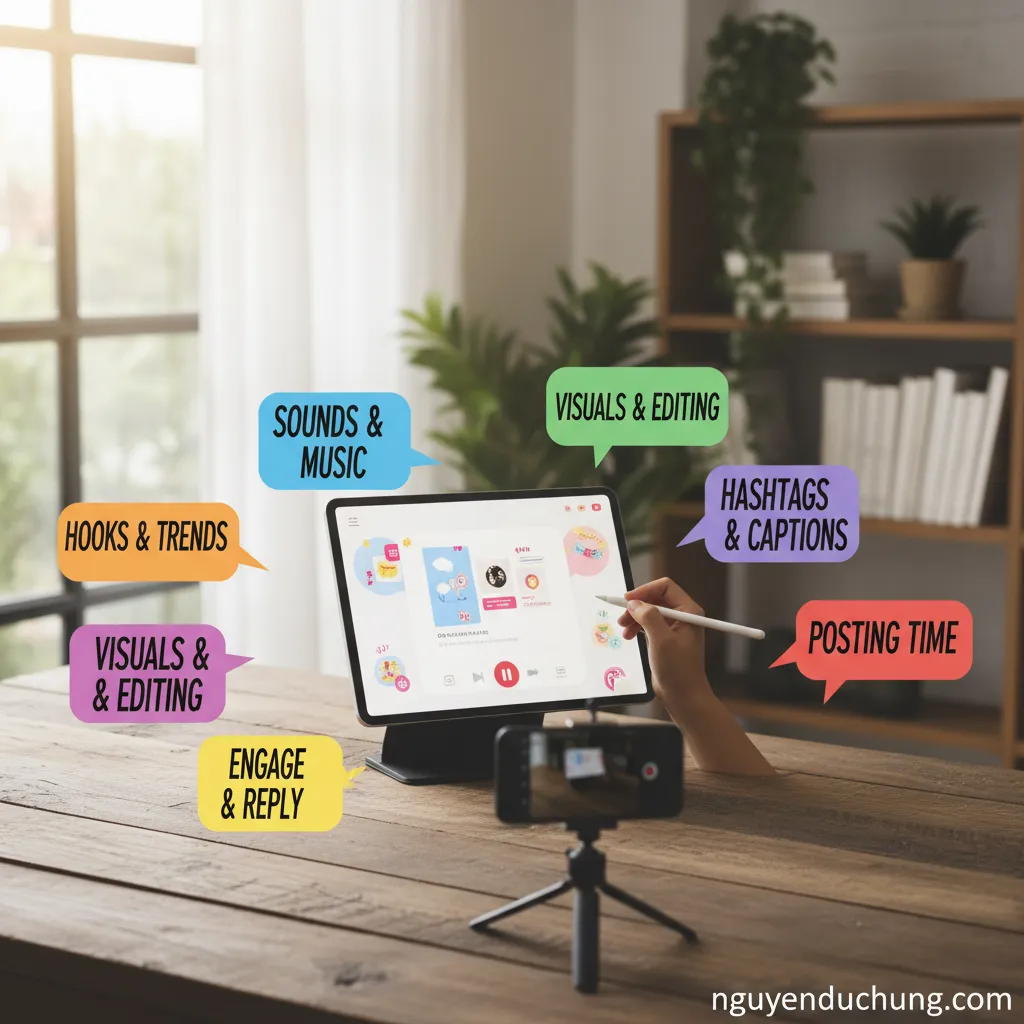 Dựa trên tiêu đề "Mẹo tăng tương tác cho video TikTok của bạn", 6 từ khóa hoặc cụm từ khóa chính có thể là: