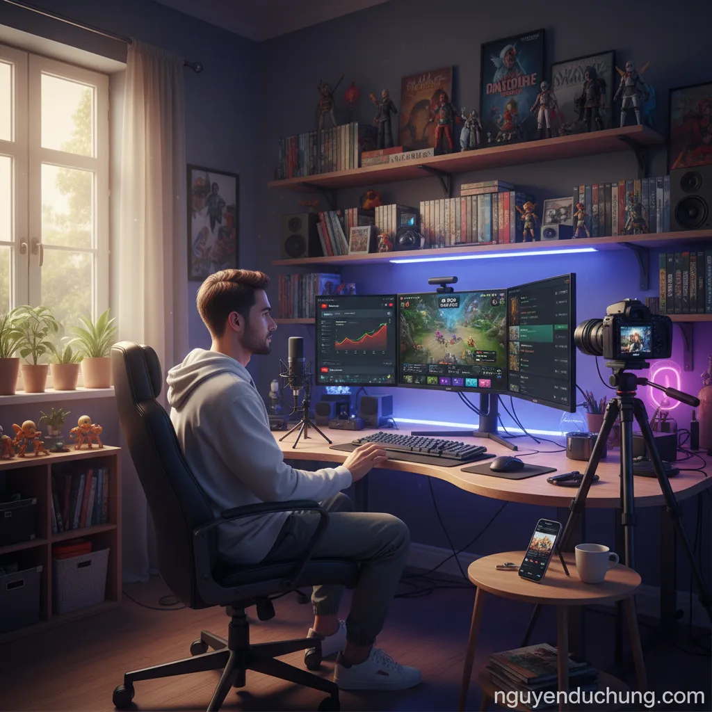 MMO kiếm tiền YouTube