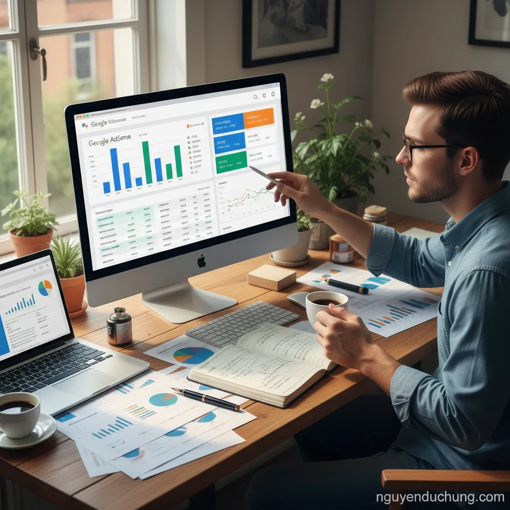 Phân tích báo cáo Adsense trực quan