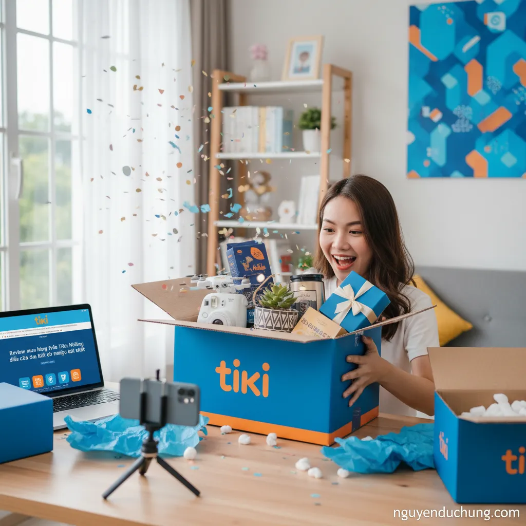 Tiki unboxing bất ngờ