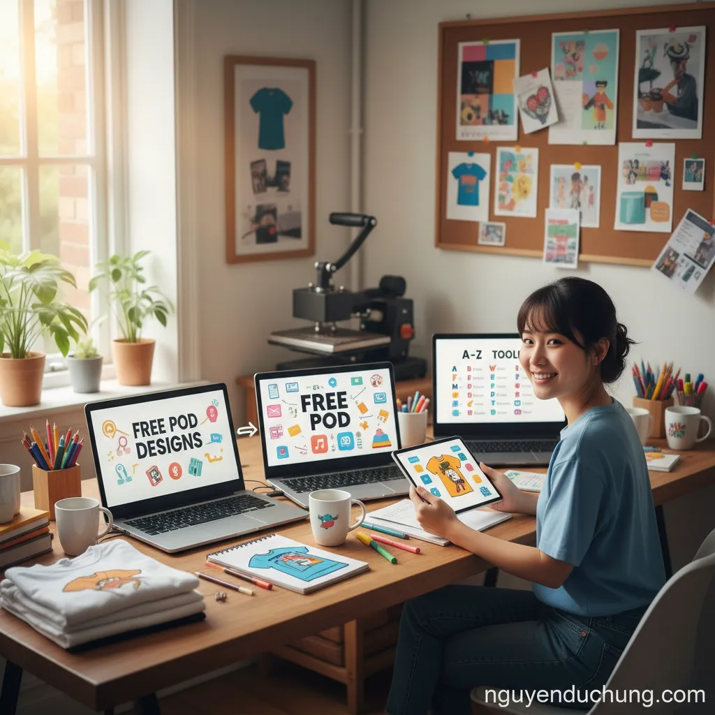 Thiết kế POD miễn phí