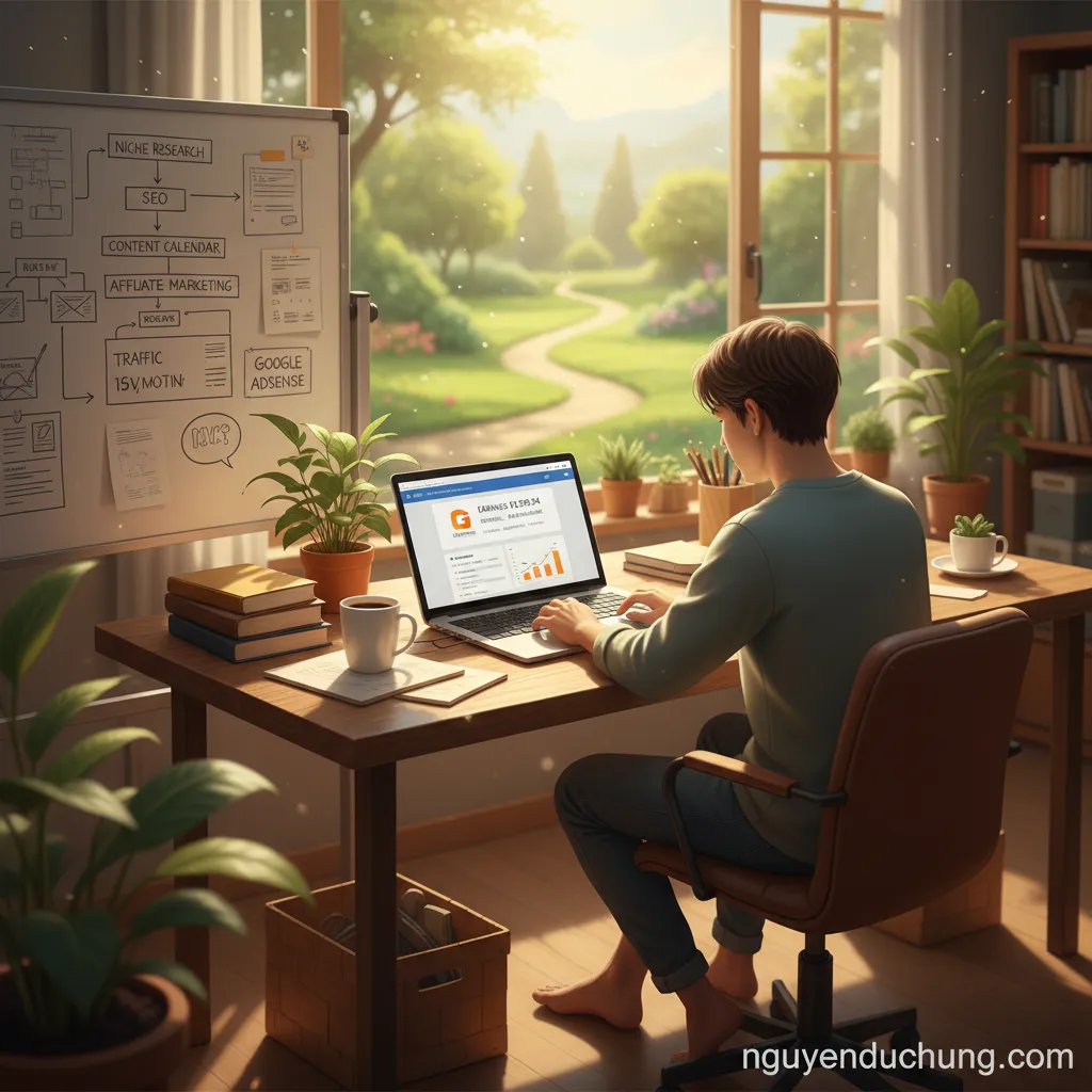 Tạo blog kiếm tiền adsense