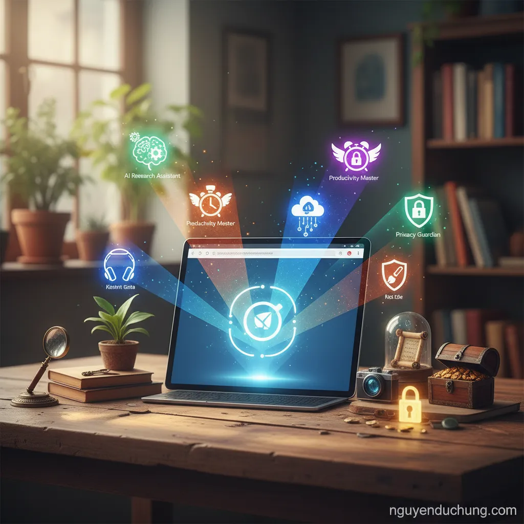 Chrome tiện ích mở rộng độc đáo