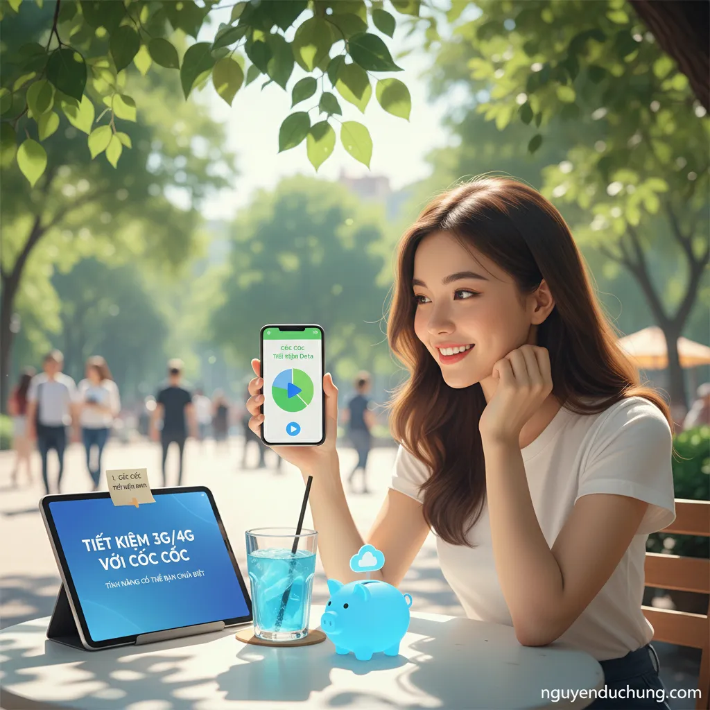 1. Cốc Cốc tiết kiệm data