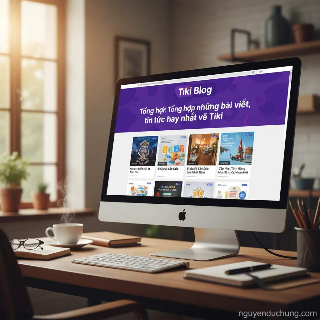 Tiki blog ảnh chụp màn hình