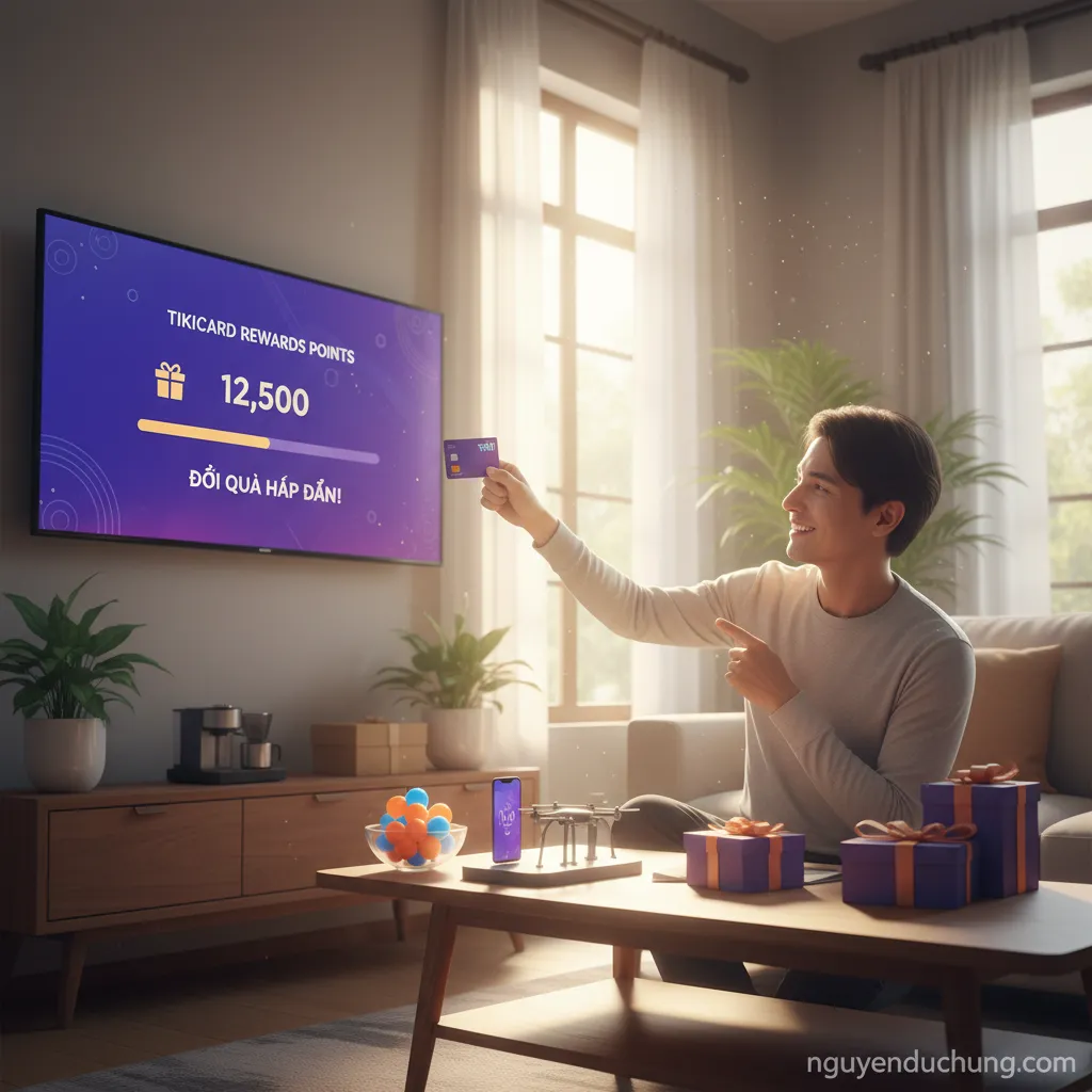 Tích điểm TikiCard đổi quà