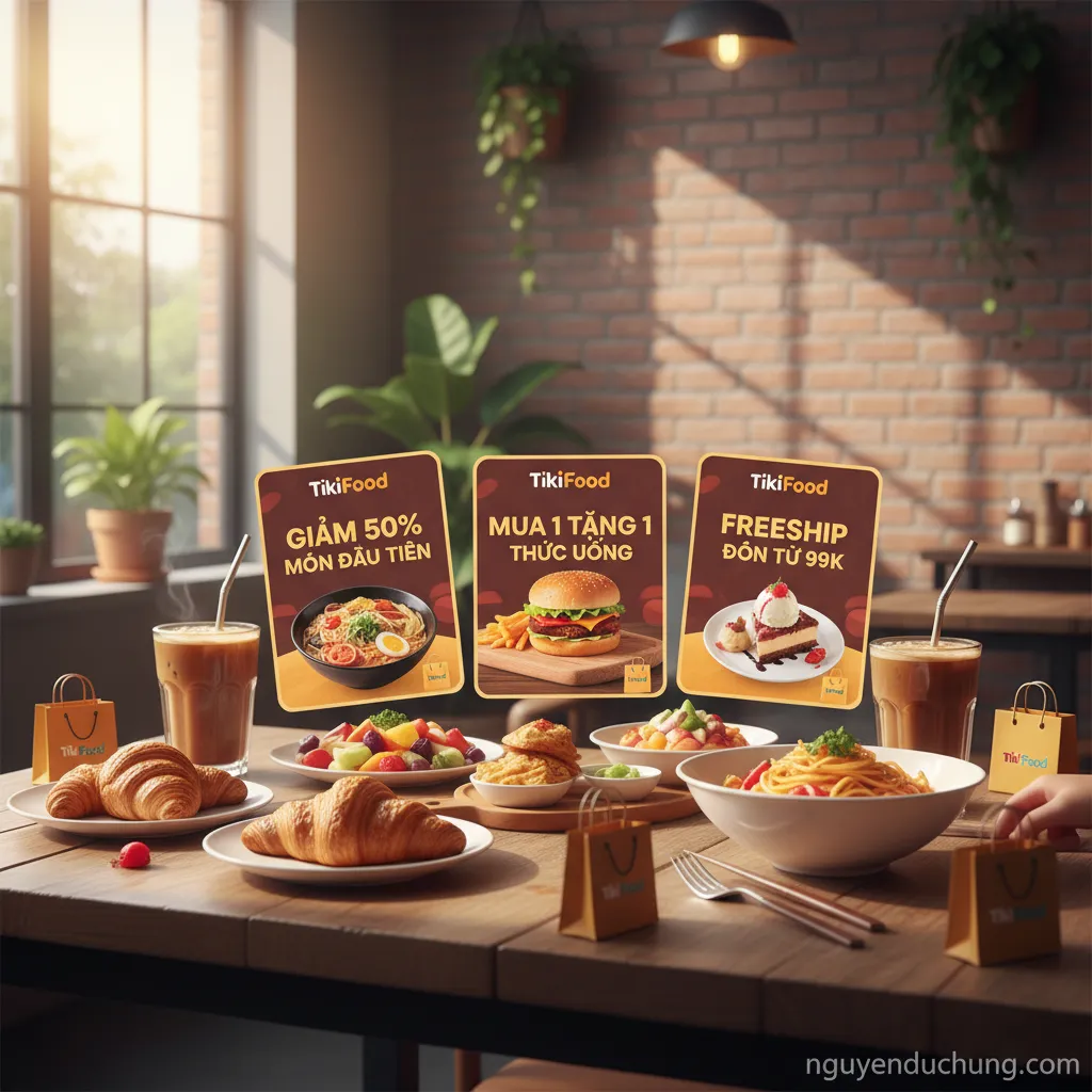 3. Ưu đãi độc quyền TikiFood hấp dẫn