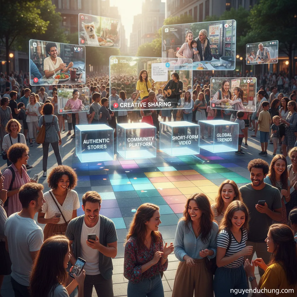 Dựa trên tiêu đề "TikTok – Sân chơi mới cho những câu chuyện đời thường", 6 từ khóa hoặc cụm từ khóa chính có thể là: