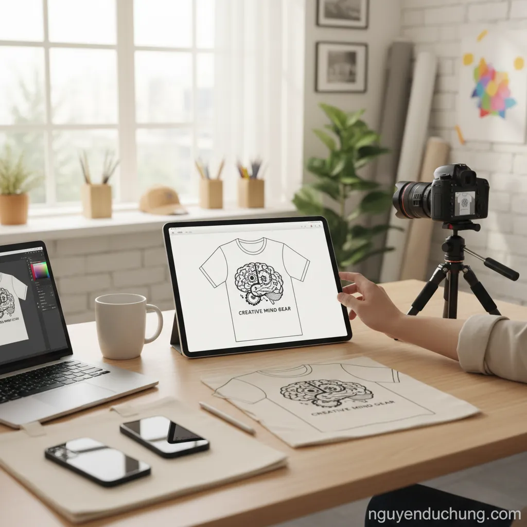 Mockup POD chuyên nghiệp