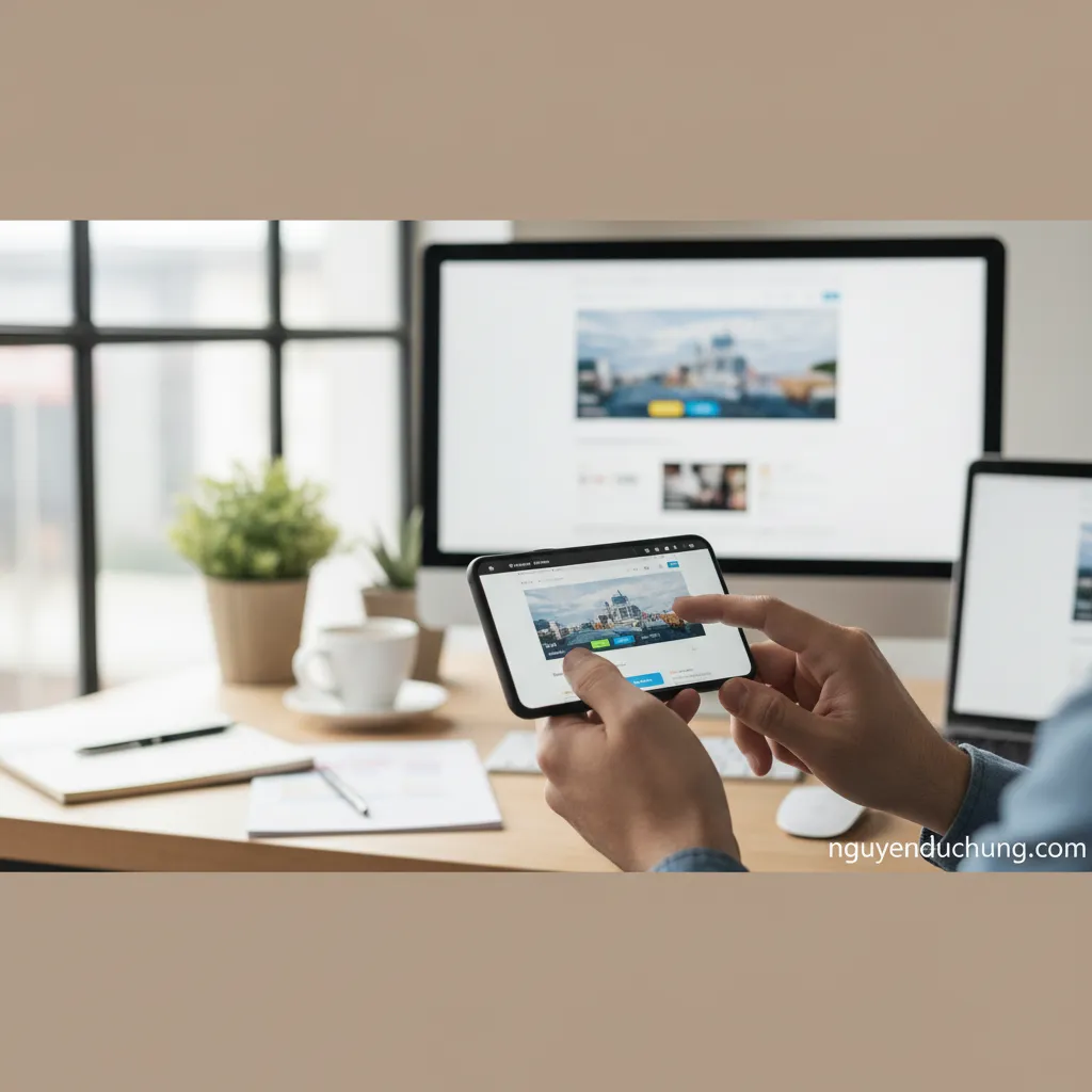 1. **Tối ưu hóa website di động**