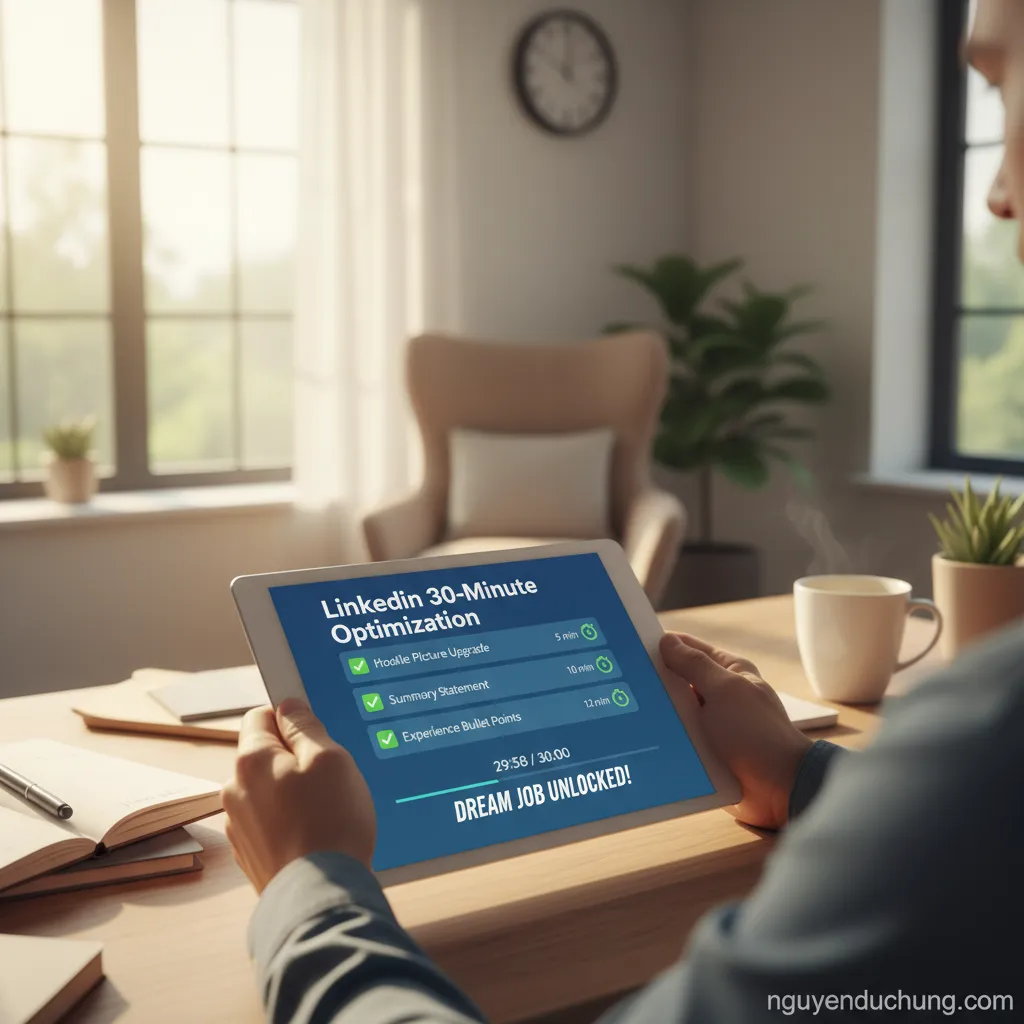 LinkedIn tối ưu 30 phút