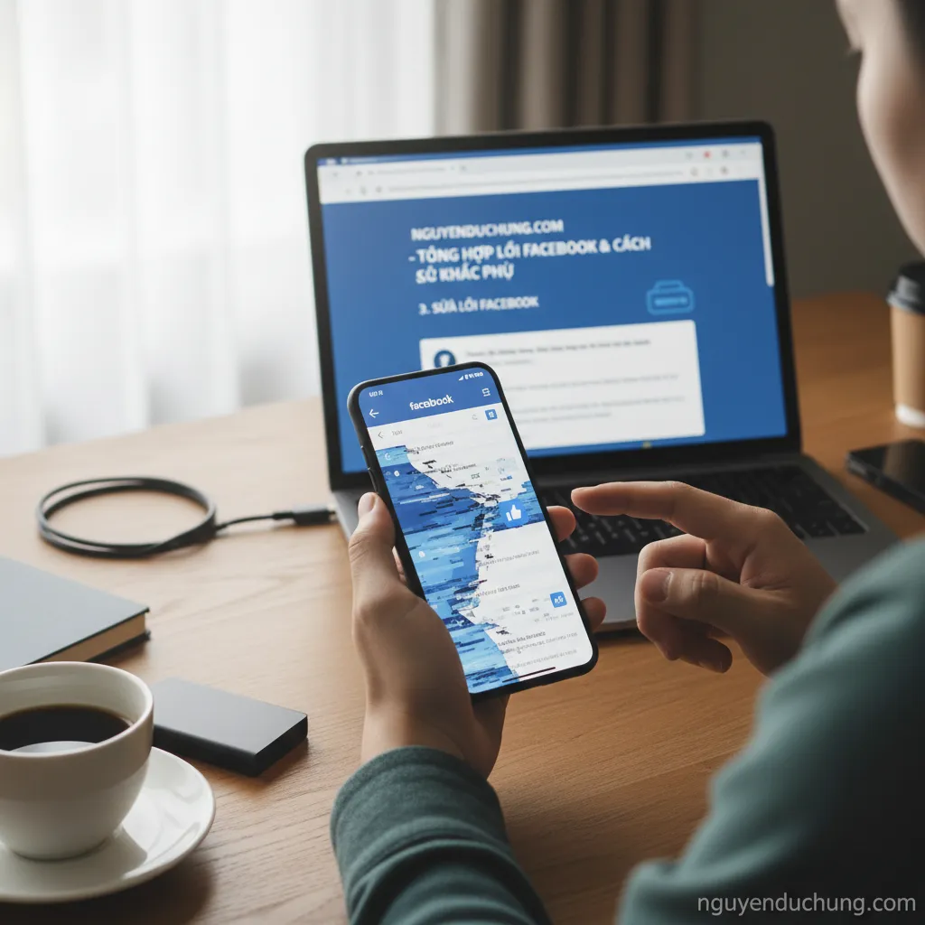 3. **Sửa lỗi Facebook**