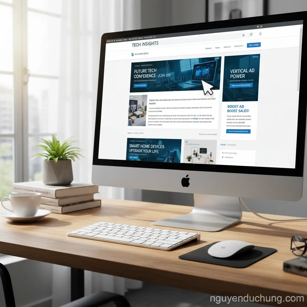 Vị trí quảng cáo Adsense thu hút