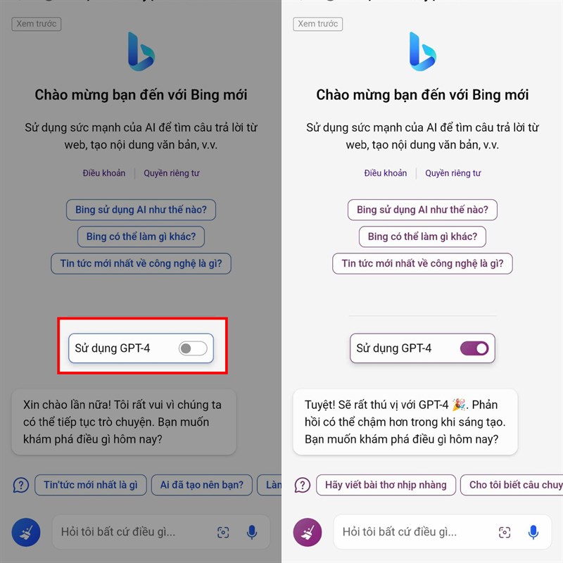 Có thể sử dụng Bing Chat trên điện thoại di động không? - Khám phá khả năng truy cập và trải nghiệm mới mẻ Có thể sử dụng Bing Chat trên điện thoại di động không? - Khám phá khả năng truy cập và trải nghiệm mới mẻ