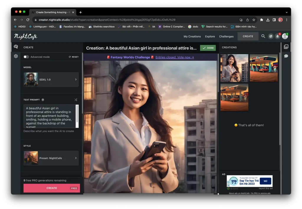Có thể tạo bao nhiêu hình ảnh miễn phí bằng Bing Image Creator? - Khám phá giới hạn và tiềm năng của công cụ AI miễn phí này