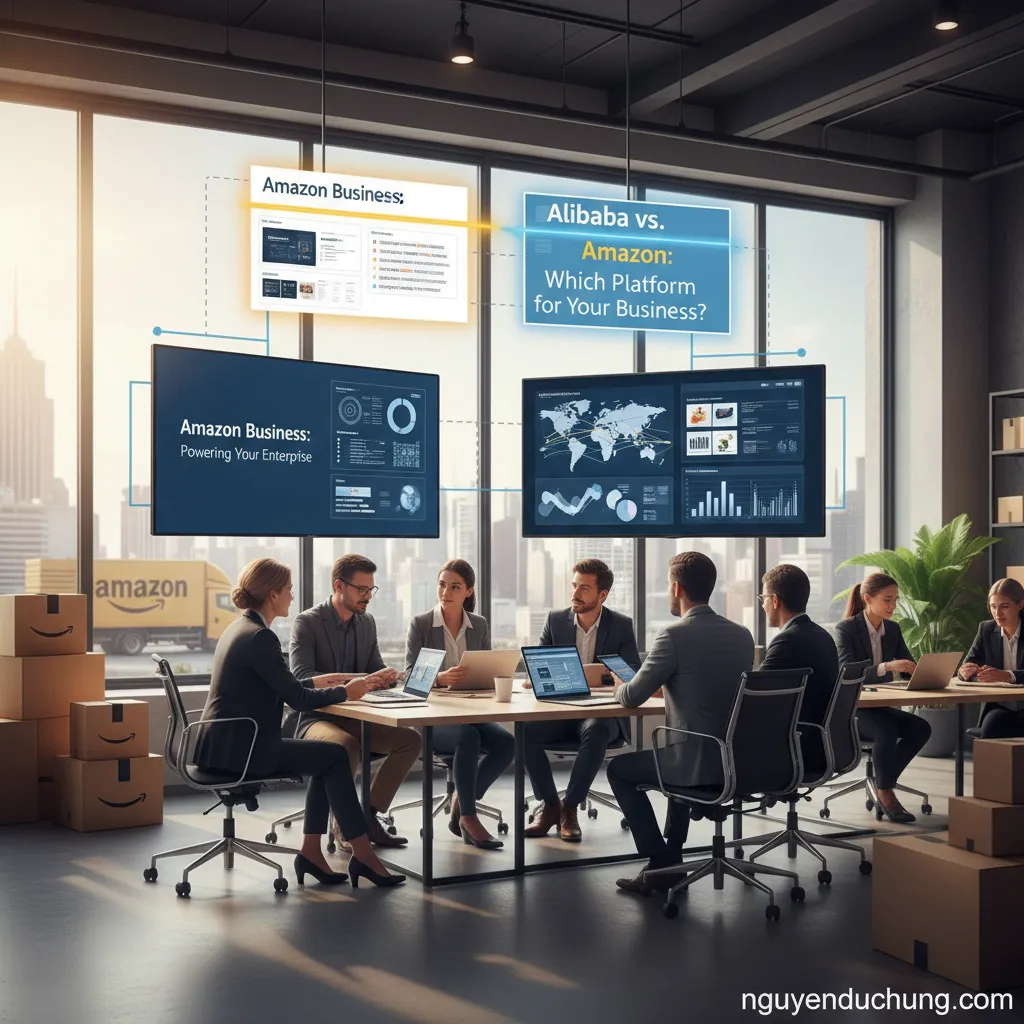5. **Amazon cho doanh nghiệp** (Tập trung vào Amazon và doanh nghiệp)