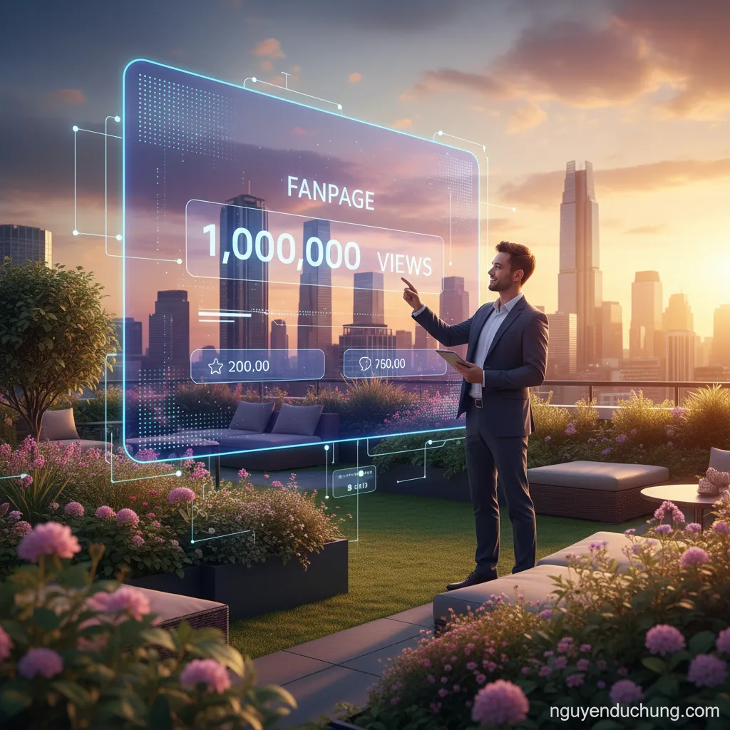 2. **Triệu view Fanpage**