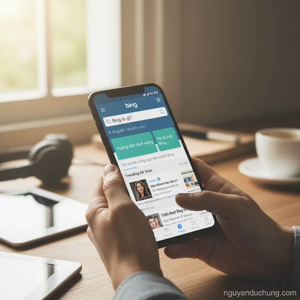 Ứng dụng Bing trên điện thoại